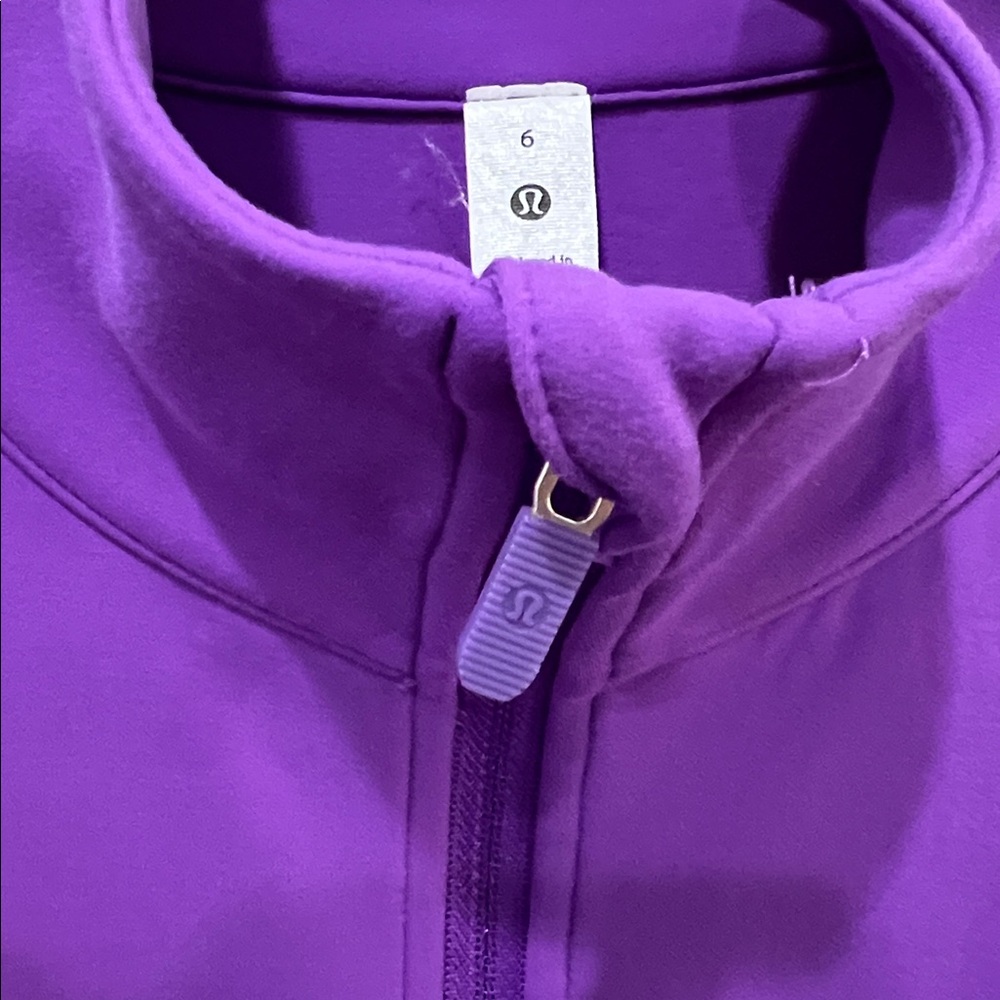 Lululemon Wind-Resistant Golf Jacket Atomic Purpl… - image 4
